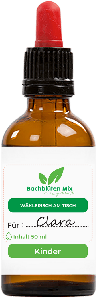 Bachblüten Wählerisch am Tisch