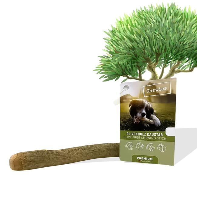 Chewies Olijfhout Hondenkauwstick