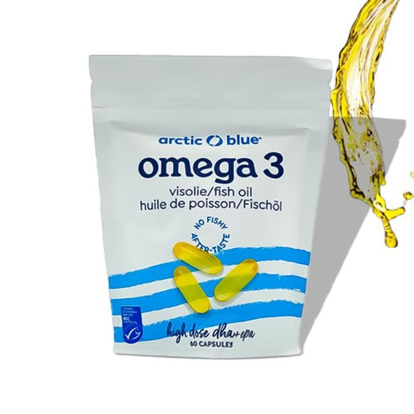 Arctic Blue Omega 3 visolie hoge dosis dha en epa - 60 capsules