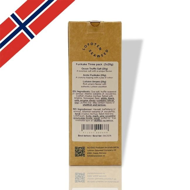 Lofoten Seaweed Furikake 3 pack - 3 x 20 g
