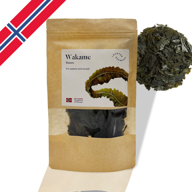 Lofoten Seaweed Wakame (Winged Kelp) - 25 gram