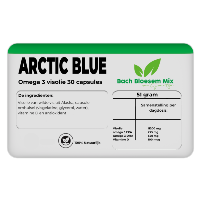Arctic Blue Omega 3 visolie - 30 capsules