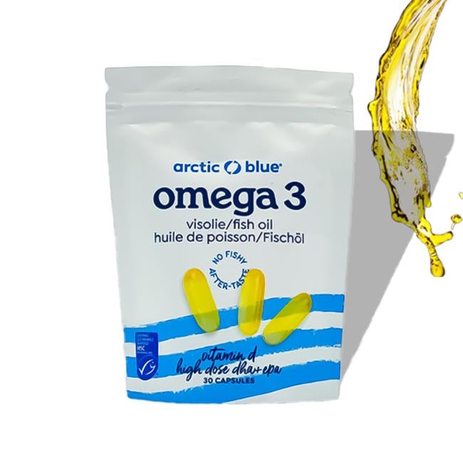 Arctic Blue Omega 3 visolie - 30 capsules