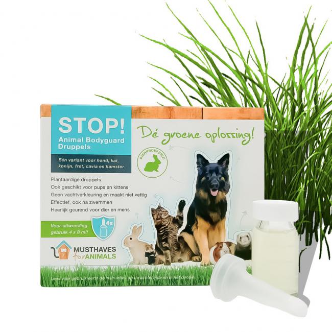 STOP! Animal Bodyguard vlooien- en tekendruppels