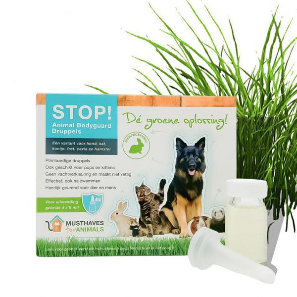 STOP! Animal Bodyguard vlooien- en tekendruppels